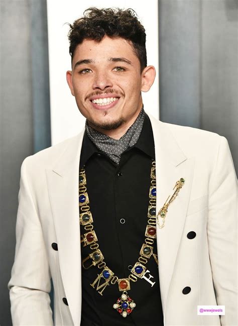 Anthony Ramos And His Dolce And Gabbana Jewelry At 2020 Oscars Anthony