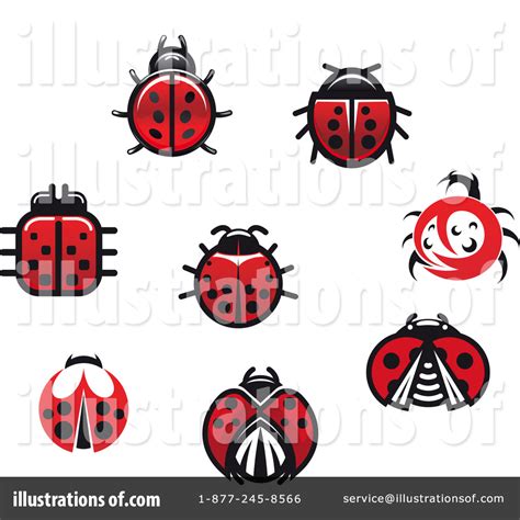 ladybug clipart 1115493 illustration by vector tradition sm
