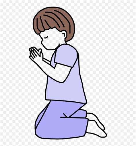 Pray Clipart Child Prayer Transparent Prayer Cartoon Png 5489398