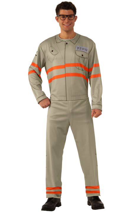 Brand New Kevin Ghostbusters Jumpsuit Men Adult Costume
