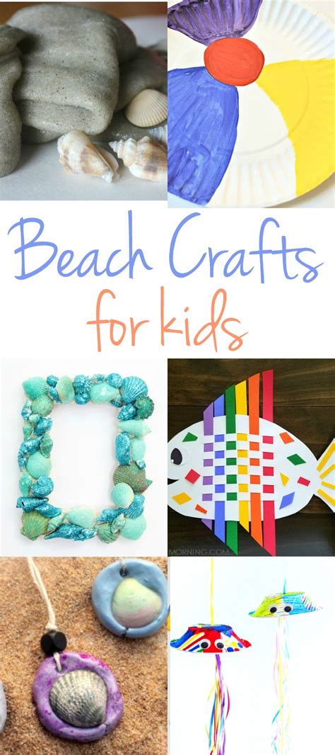 Perfect Beach Themed Crafts For Kids Natural Beach Living