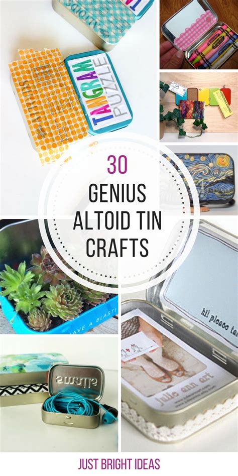 30 Wonderful Crafts You Can Make With An Altoid Tin Diy Box Crafts