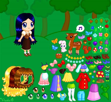 Little Forest Dress Up Game By Princess Peachie On Deviantart