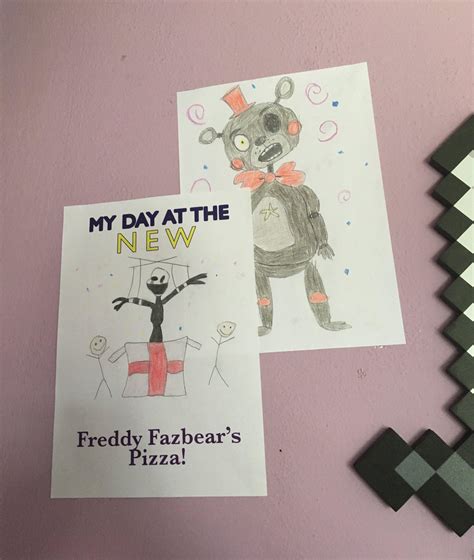 My Childrens Drawings From Fnaf 2 And Ffps Rfivenightsatfreddys