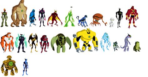 Ben 10 Heroes United All Aliens Ben 10 Generator Heros United By