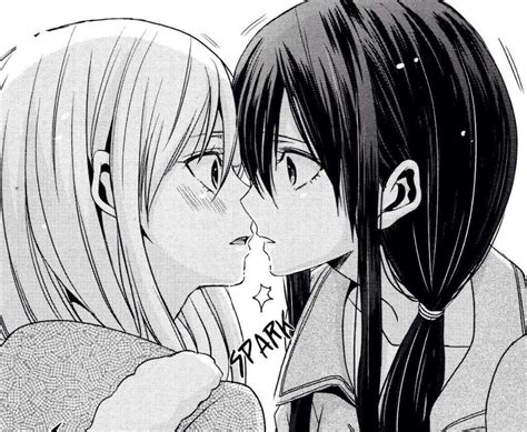 yuzu x mei anime manga yuri