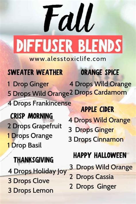 21 Best Fall Essential Oil Blends For 2022 A Less Toxic Life