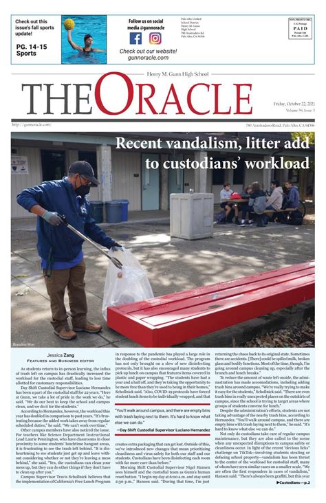 The Oracle October 2021 By The Oracle Issuu