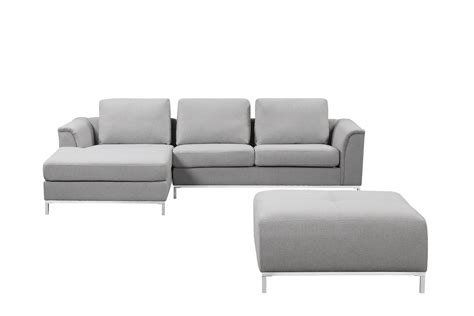 Modern Light Grey Fabric Sectional Sofa Furniture That Looks Great