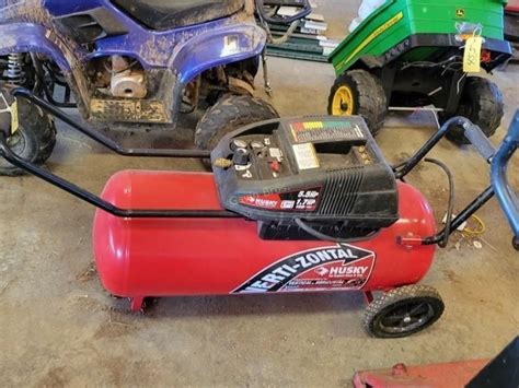 Husky 55 Hp Air Compressor Lot 453 Jurczak Online Farm Machinery