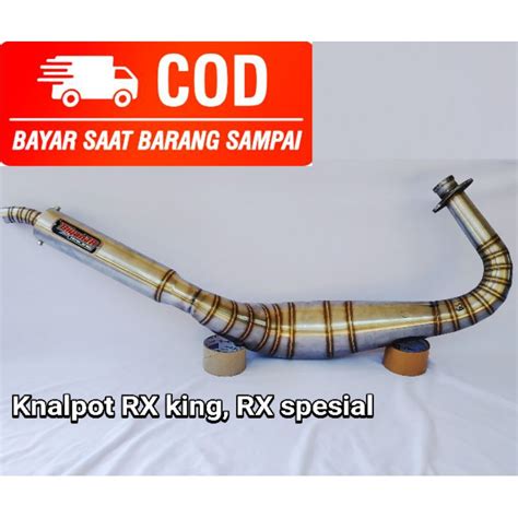 Jual Knalpot Rx King Rx Sepesial Original Prodak Full Stainless Indonesia Shopee Indonesia