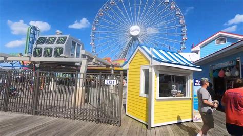 Seaside Heights Beach And Boardwalk Food Rides And Beach Youtube