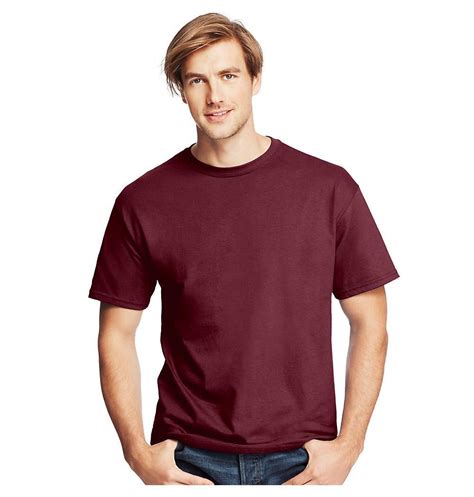 Hanes Mens Tagless Comfortsoft Crewneck T Shirt