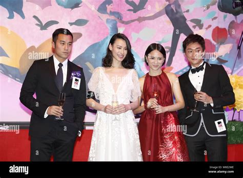 From Left Taiwanese Actor Joseph Chang Hong Kong Actress Isabella