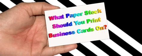 Once you are ready to order, select the size, paper stock, color printing option, and quantity for your business cards, then upload your file. What Paper Stock Should You Print Business Cards On?