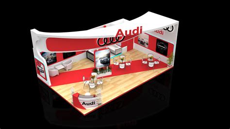 8x7 Two Side Open Design Stand Design 3d Design Event Design