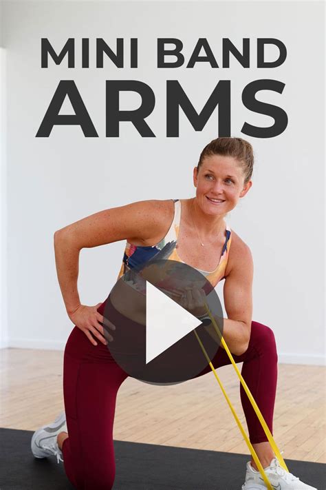 Resistance Band Arm Workout Video Nourish Move Love