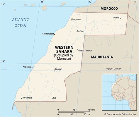 Western Sahara Location Students Britannica Kids Homework Help