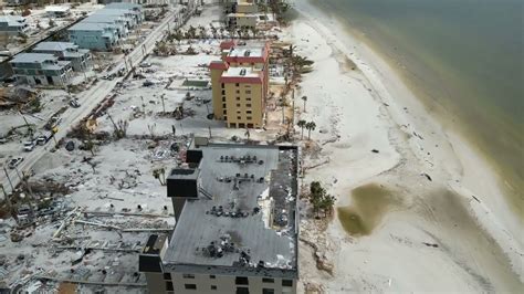 Hurricane Ian Aftermath On Fort Myers Beach Beach Club Pink Shell