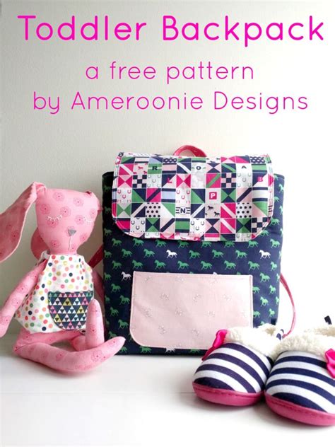 Free Sewing Tutorial Toddler Backpack Pattern The Polka Dot Chair