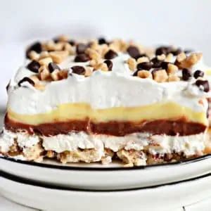Pumpkin pie lovers, take note! Piggy Pie (Pudding) Dessert {VIDEO} | I Am Baker ...