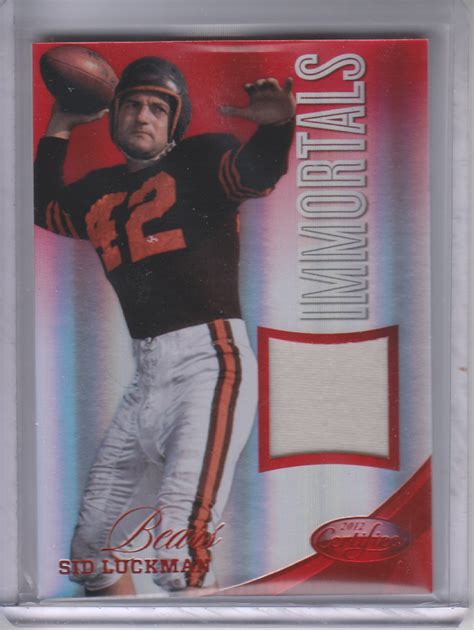 Buy Sid Luckman Cards Online Sid Luckman Football Price Guide Beckett