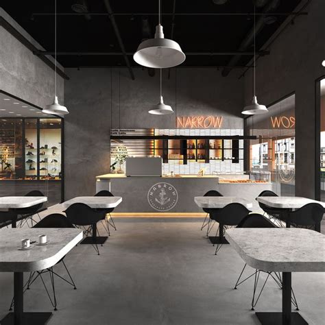 Coffee Shop Interior Design In Sharjah Modern Style