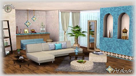 My Sims 3 Blog Arabian Living Room Set By Simcredible Designs