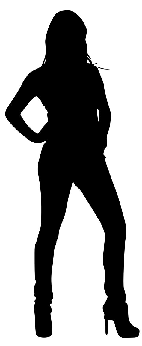 Silhouette Of Person Standing At Getdrawings Free Download