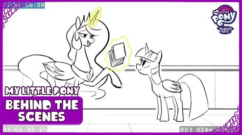 Behind The Scenes 1 Season 8 Mlp Fim Hd Youtube