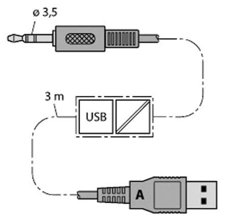 I make mine out of some old computer cable, and bought a mountable aux jack. IM-PROG III | Turck USB to 3.5mm Jack, 3m | Turck