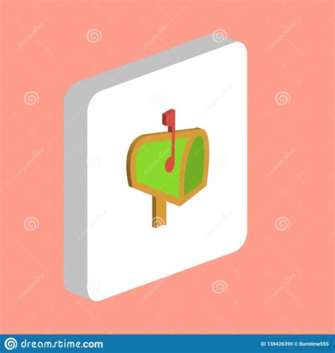 Mailbox Computer Symbol Stock Vector Illustration Of Mail 138426399