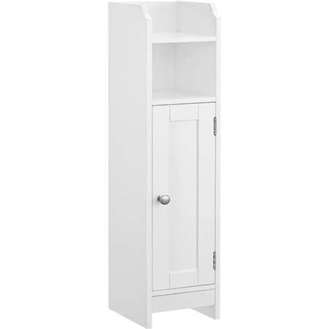 Bath Small Bathroom Storage Corner Floor Cabinet W Door Shelves