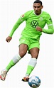 Maxence Lacroix Wolfsburg football render - FootyRenders