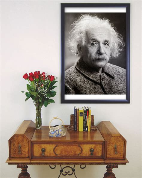 Albert Einstein 1947 Princeton New Jersey Portrait By Orren Jack