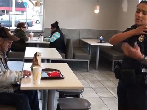 Mcdonalds Kick Out Homeless Man After Customer Buys Him Food The