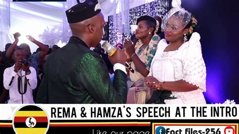 Rema And Hamza S Speech At Their Introduction Ceremony Youtube