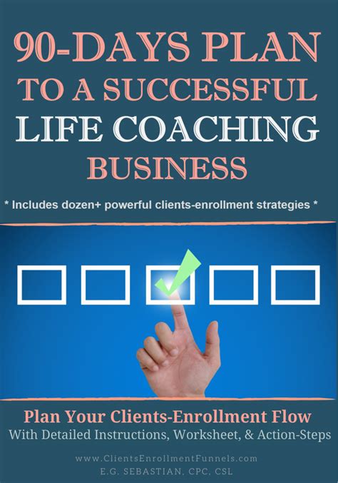 DAYS LIFE COACHING BUSINESS BUILDING MARKETING PLAN Life Coaching Online Training And