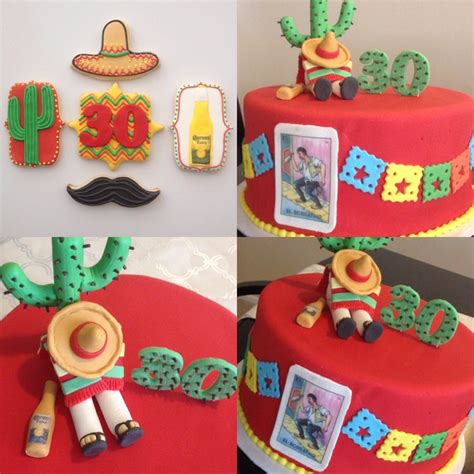 Mexican Loteria Cakes