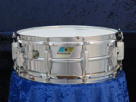 Ludwig No 400 Supraphonic 5 X 14 Chrome Snare Drum Serial 1970s 2030898
