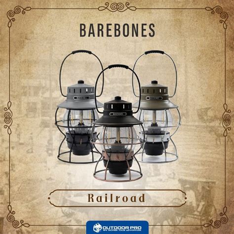 Barebones Railroad Lantern Outdoor Pro Gear And Equipment Sdn Bhd