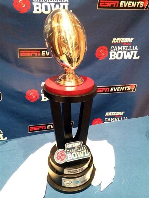 Trophy Unveiled For Raycom Media Camellia Bowl