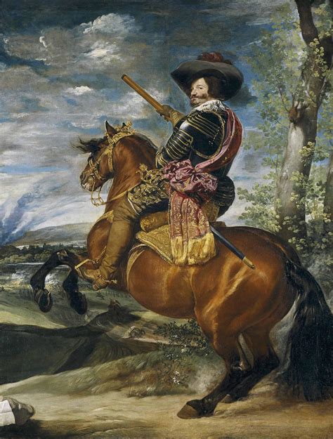 Equestrian Portrait Of The Count Duke Of Olivares Diego Velázquez