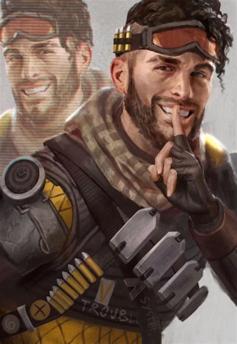 Mirage Apex Legends Game Character Design Legend Drawing Character