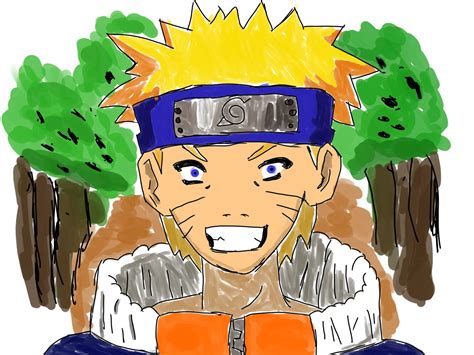 My First Attempt At Drawing Naruto Please Feel Free To Criticize Rnaruto