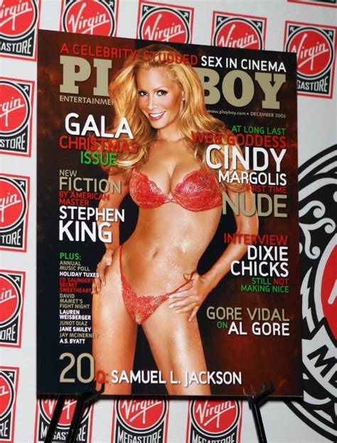 Cindy Margolis On The Cover Of Playboy Who2