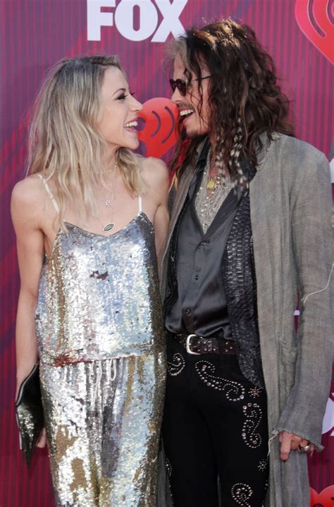 Aimee Preston And Steven Tyler From 2019 Iheartradio Music Awards Red