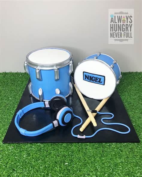 Drum Cake Drum Cake Drums Cake