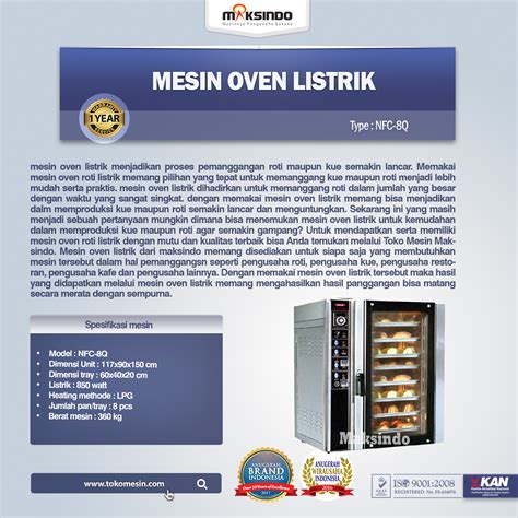 Pemanggang roti atau electric toaster adalah sebuah alat yang berfungsi untuk memanggang roti maupun kue. Jual Mesin Oven Roti dan Kue Model Listrik di Bekasi ...