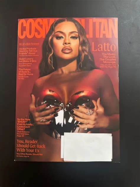 Brand New Cosmopolitan Magazine July August Latto The Music The Look Picclick